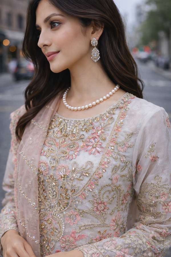 Champagne Rose Heirloom Suit Set