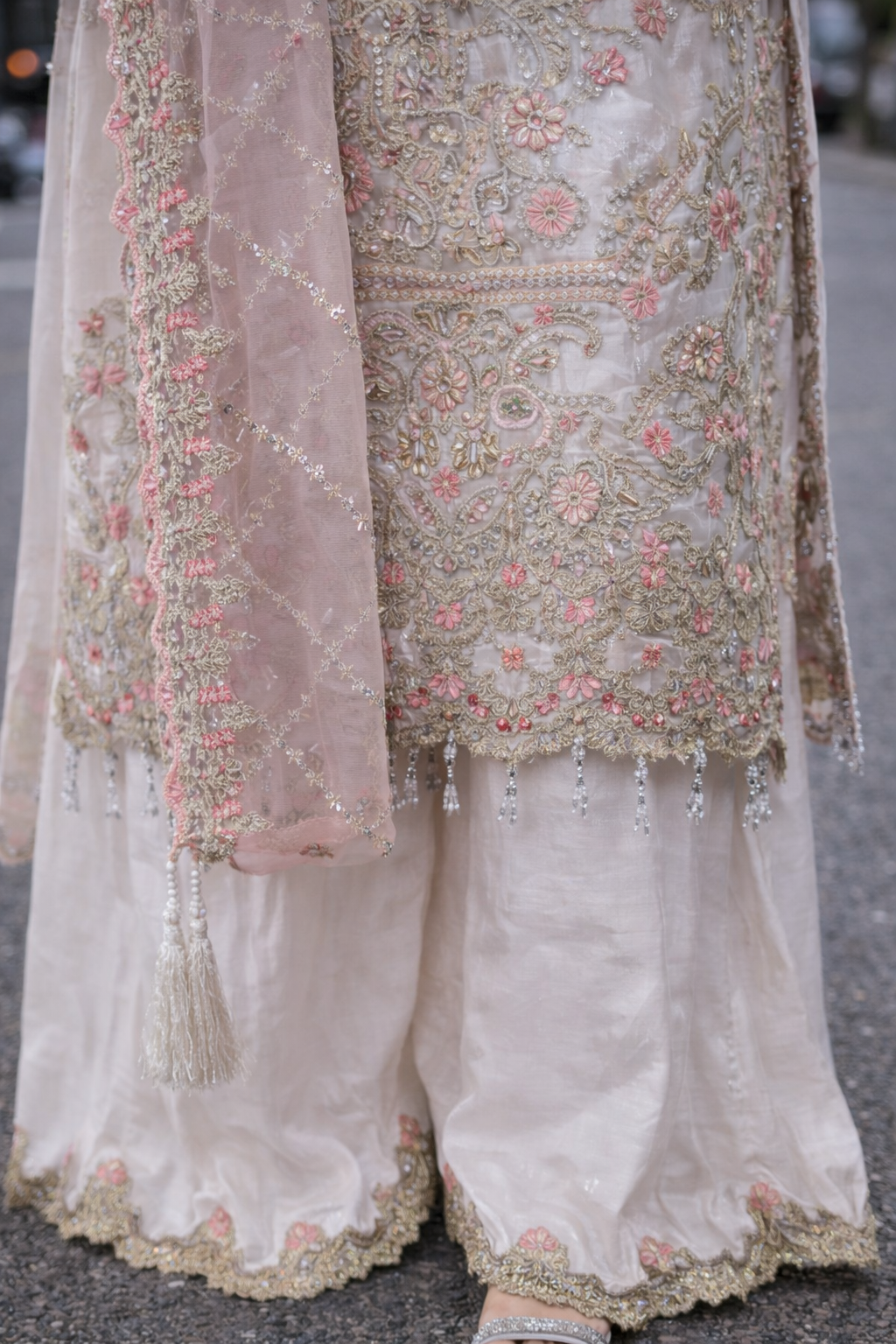 Champagne Rose Heirloom Suit Set