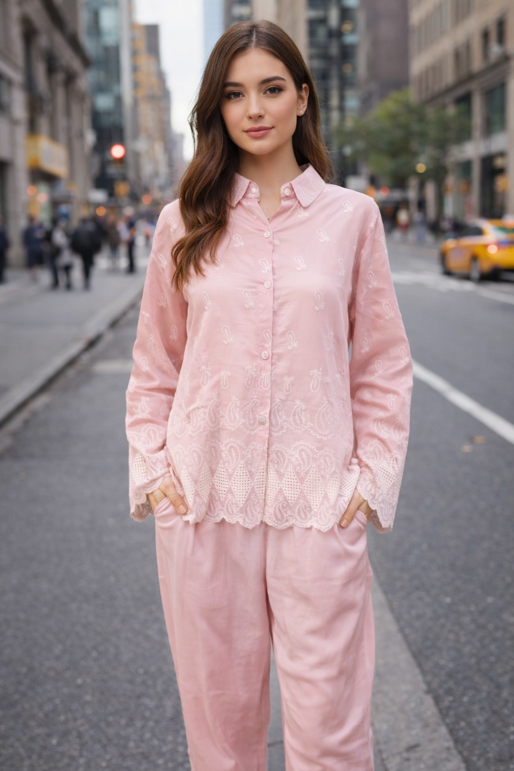Rosewood Petal Co-Ord Set